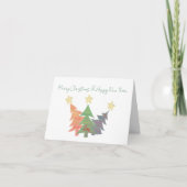 kerstkaart kaart (Voorkant)