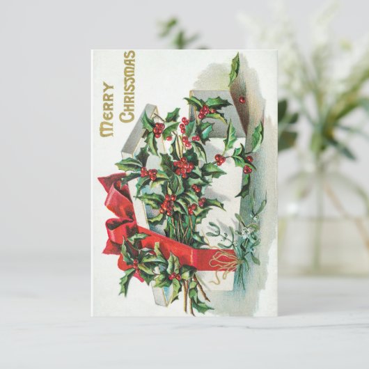  kerstkaart kaart (Staand voorkant)