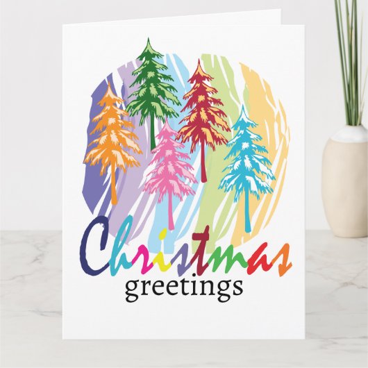 kerstkaart kaart (Voorkant)