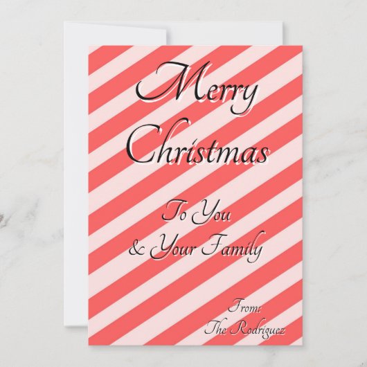 KERSTKAART KAART (Voorkant)