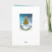 Kerstkaart Kaart (Achterkant)