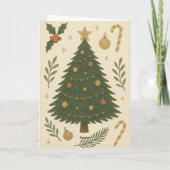 kerstkaart kaart (Achterkant)