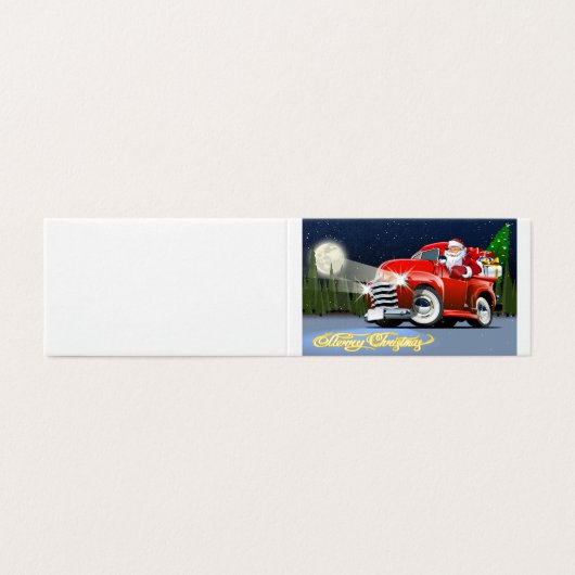 Kerstkaart Kaart (Buitenkant ongevouwen)