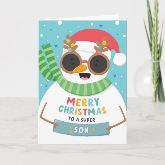kerstkaart kaart (Voorkant)