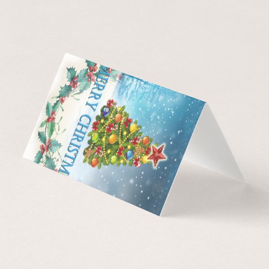 Kerstkaart Kaart (Voorkant)