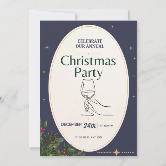 Kerstkaart Kaart (Voorkant)