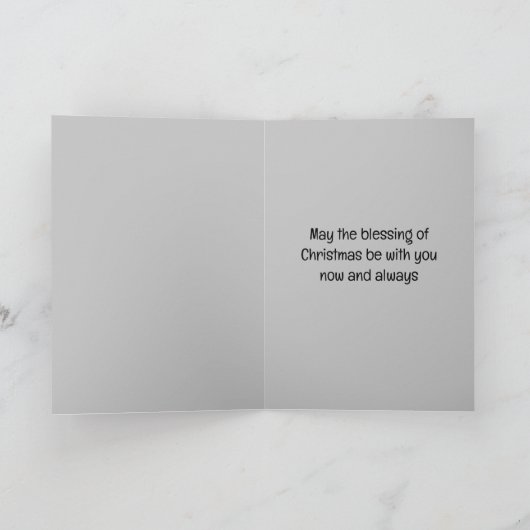 kerstkaart kaart (Binnen)