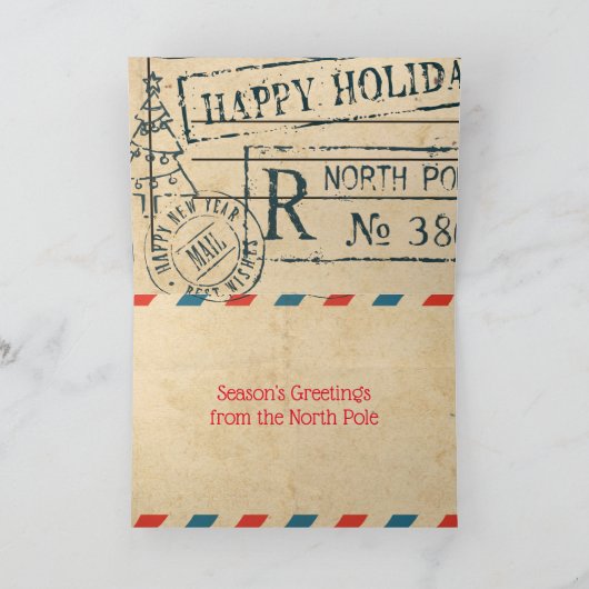  kerstkaart kaart (Binnen)