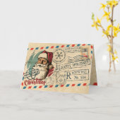  kerstkaart kaart (Gele Bloem)