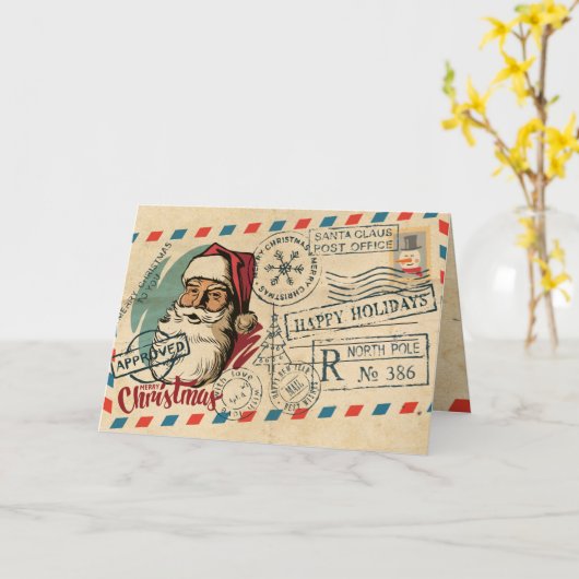  kerstkaart kaart (Gele Bloem)