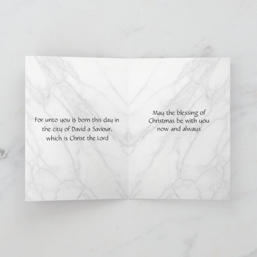 kerstkaart kaart (Binnen)