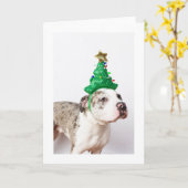 kerstkaart kaart (Gele Bloem)