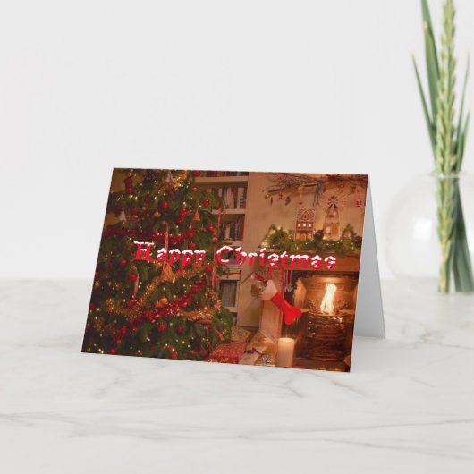 kerstkaart kaart (Voorkant)