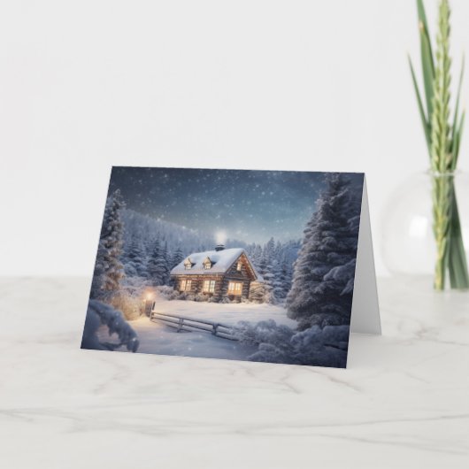 kerstkaart kaart (Voorkant)