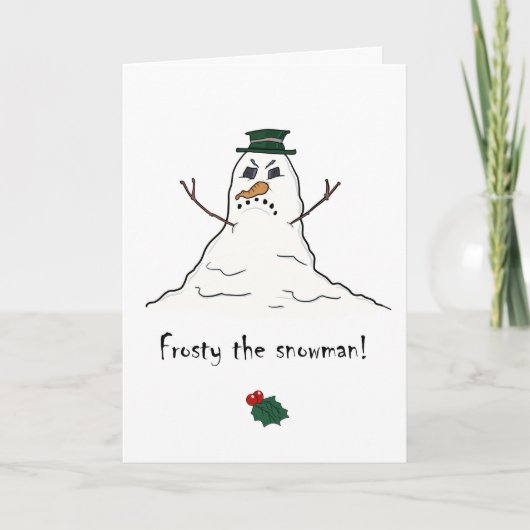 Kerstkaart Kaart (Voorkant)