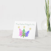 kerstkaart kaart (Voorkant)