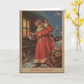 kerstkaart kaart (Gele Bloem)