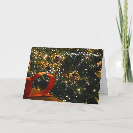 kerstkaart kaart (Voorkant)