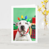 Kerstkaart Kaart (Gele Bloem)