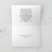 Kerstkaart Kaart (Binnen)