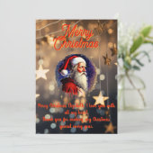  kerstkaart kaart (Staand voorkant)