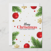 kerstkaart kaart (Voorkant)