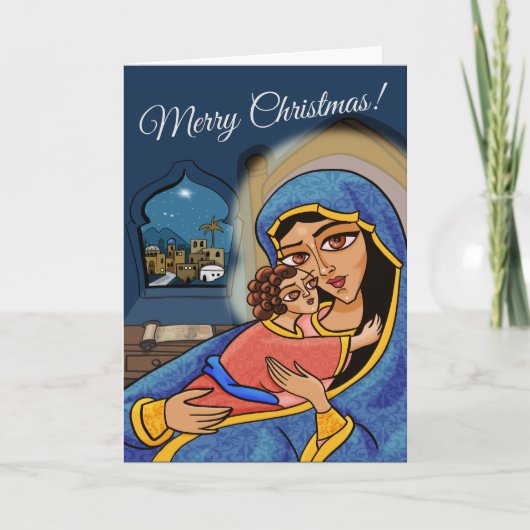 kerstkaart kaart (Voorkant)