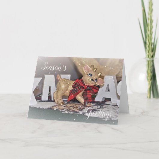 kerstkaart kaart (Voorkant)