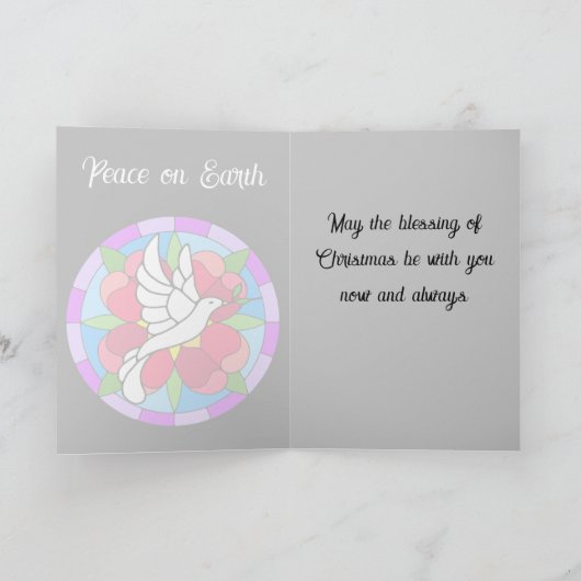 kerstkaart kaart (Binnen)