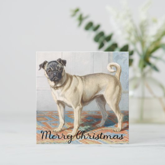  kerstKaart Kaart (Staand voorkant)