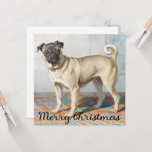  kerstKaart Kaart (Voorkant / Achterkant in situ)