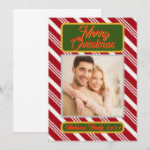  kerstkaart kaart (Voorkant / Achterkant)