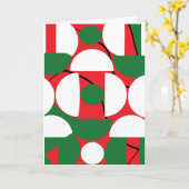 Kerstkaart Kaart (Gele Bloem)