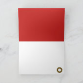 kerstkaart kaart (Binnen)