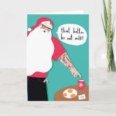 kerstkaart kaart (Voorkant)