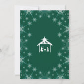 kerstkaart kaart (Achterkant)