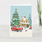 Kerstkaart Kaart (Voorkant)