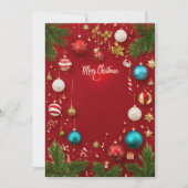 kerstkaart  kaart (Voorkant)