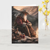 Kerstkaart Kaart (Gele Bloem)