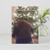 kerstkaart kaart (Staand voorkant)