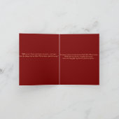 kerstkaart kaart (Binnen)