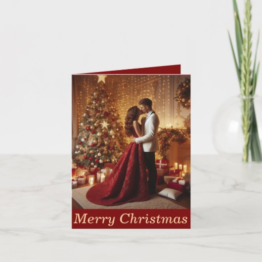 kerstkaart kaart (Voorkant)