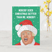 kerstkaart kaart (Gele Bloem)