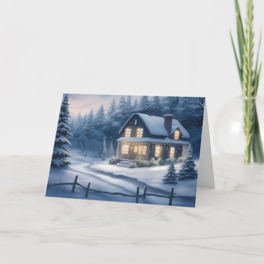 kerstkaart kaart (Voorkant)