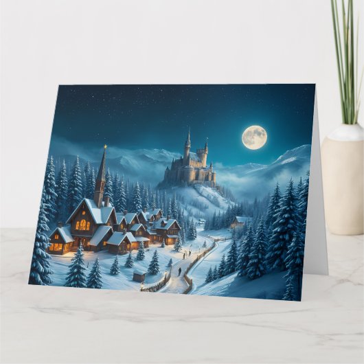 kerstkaart kaart (Voorkant)