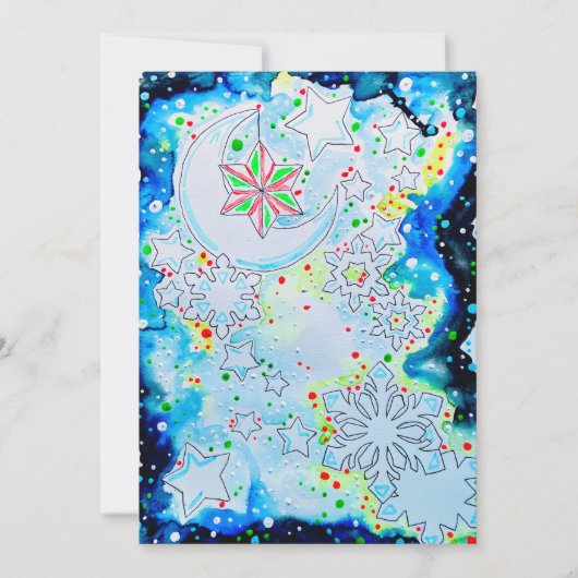 Kerstkaart Kaart (Voorkant)
