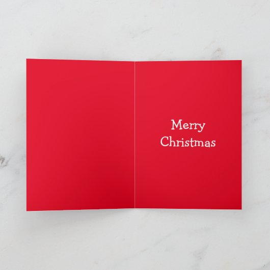 kerstkaart kaart (Binnen)