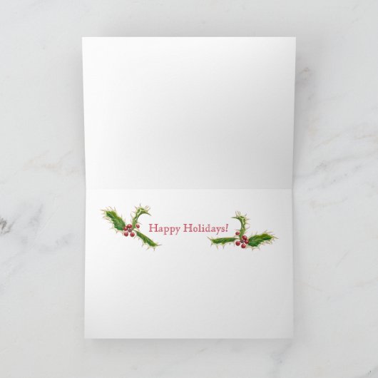 kerstkaart kaart (Binnen)