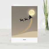 kerstkaart kaart (Achterkant)
