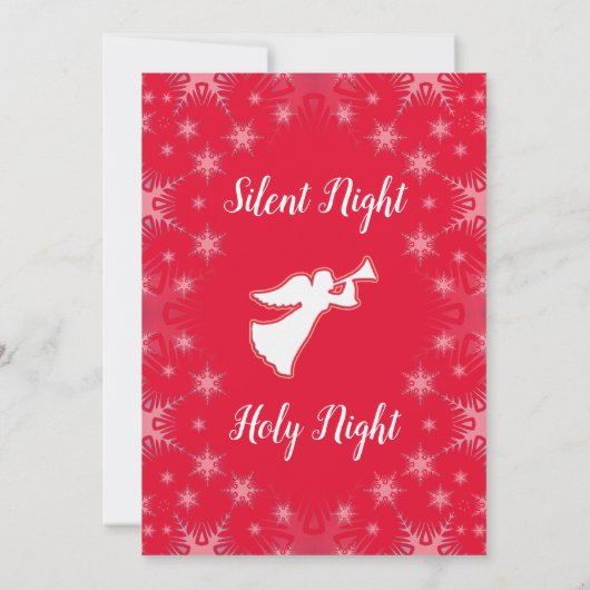 kerstkaart kaart (Achterkant)